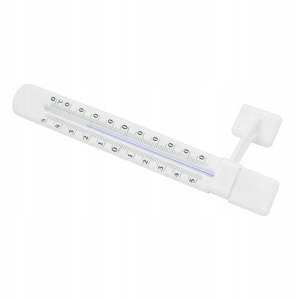 TERMOMETR NA ŚCIANĘ ZEWNĘTRZNY ZA OKNO 20cm PCV