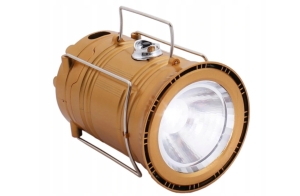 LATARNIA Z EFEKTEM PŁOMIENIA AKUM. ŁAD SOLAR+ USB