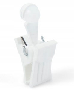 ŻABKA PLASTIKOWA RUCHOMA Z ROLKĄ DO SZYN PCV100SZT