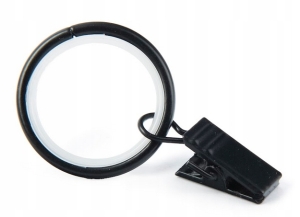 ŻABKA METALOWA CICHE KÓŁKA FI27MM CZARNY MAT 10SZT