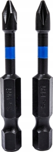 KOŃCÓWKI WKRĘTAKOWE UDAROWE KRZYŻOWE PH1X50MM 2SZT