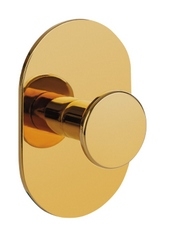 WIESZAK HACZYK POJEDYNCZY ŚCIENNY UCHWYT ZŁOTY