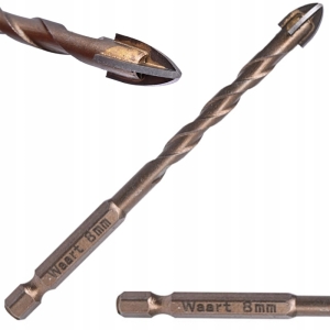 WIERTŁO UNIWERSALNE 8 MM UCHWYT QUICK CHANGE HEX