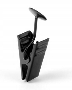 ŻABKI ŻABKA METALOWA Z MISKĄ CZARNA MAT 100 SZT