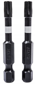 KOŃCÓWKI WKRĘTAKOWE UDAROWE TORX T27X50MM 2SZT