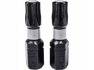 KOŃCÓWKI WKRĘTAKOWE UDAROWE TORX T30X25MM 2SZT
