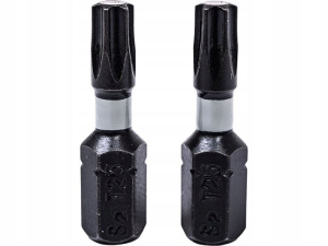 KOŃCÓWKI WKRĘTAKOWE UDAROWE TORX T25X25MM 2SZT