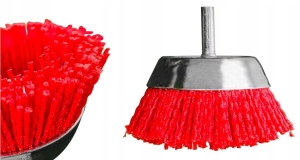 SZCZOTKA NA WIERTARKĘ DOCZOŁOWA 75MM TRZPIEŃ6MM