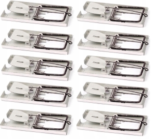 ŁAPKA NA MYSZY MYSZOŁAPKA METALOWA PUŁAPKA 10 szt