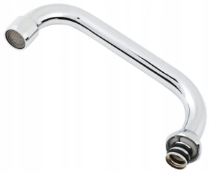 WYLEWKA KUCHENNA 3/4 DO BATERII UMYWALKA TYP U DŁUGOŚĆ 130 MM 13 CM CHROM