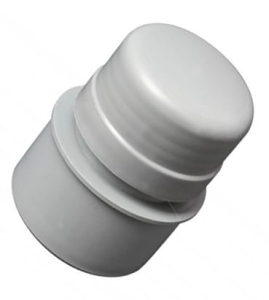 NAPOWIETRZACZ KANALIZACYJNY WEWNĘTRZNY FI 50 KANALIZACJA PCV SZARY