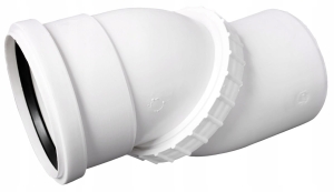 KOLANO KOLANKO UNIWERSALNE KANALIZACYJNE FI 50 NASTAWNE KANALIZACJA BIAŁE