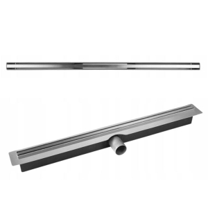 SLIM WĄSKI ODPŁYW LINIOWY ŁAZIENKOW PRYSZNIC 100CM