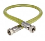 PRZEWÓD GAZOWY 200CM ELASTYCZNY 2 OBROTOWE NAKRĘTKI 1/2" L 2000 MM KUCHENKA