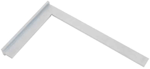 KĄTOWNIK ŚLUSARSKI UNIWERSALNY ZE STOPKĄ STALOWY 90° 300X180X25 MM 5MM