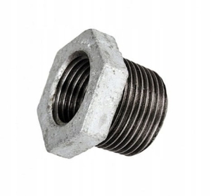 REDUKCJA ŻELIWNA 5/4"X 1/2" OCYNKOWANA ŻELIWO ZŁĄCZKA ŁĄCZNIK