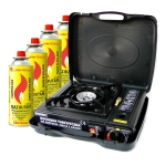 KUCHENKA GAZOWA TURYSTYCZNA PRZENOŚNA + 4x GAZ