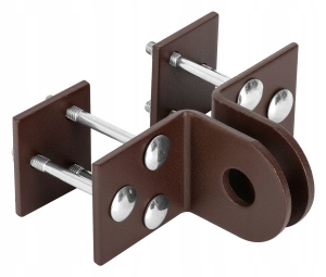 WRZECIĄDZ ZAMKNIĘCIE MOCOWANIE NA POD KŁÓDKĘ SKOBEL 50 mm DO DRZWI BRĄZ