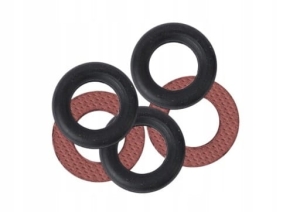 KOMPLET USZCZELEK PRZYŁĄCZA BATERII WANNOWEJ ZESTAW