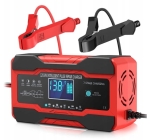 Prostownik samochodowy akumulatora 12V 24V 10A  - kable rozruchowe - ładowarka