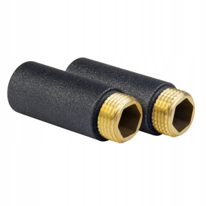 PRZEDŁUŻKA 1/2" L 10 MM GRAFIT KOMPLET 2 SZTUKI ZESTAW 1 CM