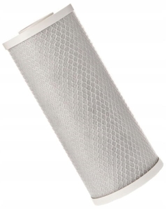 WKŁAD Z WĘGLA SPIEKANEGO BLOK 10" WĘGIEL AKTYWOWANY SPIEKANY FILTR DO WODY