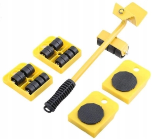 ZESTAW DO TRANSPORTU PRZESUWANIA MEBLI PODNOŚNIK