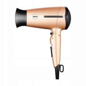 MOCNA SUSZARKA DO WŁOSÓW ELDOM 1600 W JONIZACJA 2 POZIOMY NADMUCHU ZŁOTY