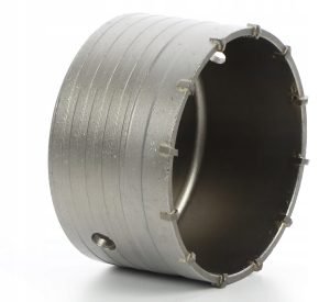 KORONKA WIERTNICZA Z WIDIĄ FI 125 MM BETON PŁYTY KAMIEŃ FREZ OTWORNICA SDS+