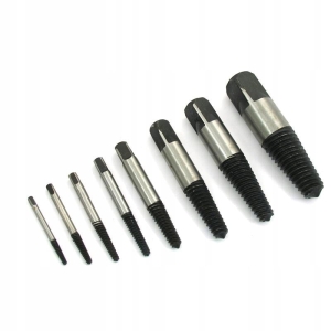 ZESTAW WYKRĘTAKÓW DO ZŁAMANYCH ŚRUB 8 SZTUK WYKRĘTAK KOMPLET HSS