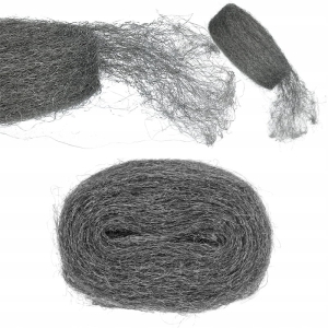 WEŁNA WATA STALOWA POLERSKA DO SZLIFOWANIA POLEROWANIA ELASTYCZNA P3 200 G