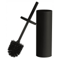Szczotka do WC stojąca CZARNA - szczotka toaletowa łazienkowa