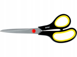 NOŻYCZKI UNIWERSALNE BIUROWE KRAWIECKIE NOŻYCE 220 MM STAL NIERDZEWNA 22 CM