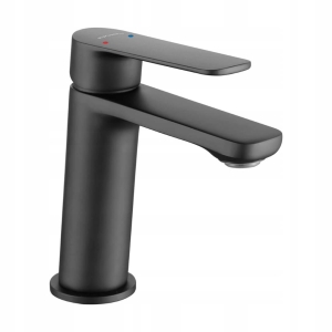 GAVA BATERIA UMYWALKOWA STOJĄCA Z KORKIEM ŁAZIENKOWA CZARNA