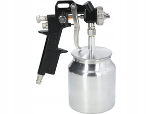 PISTOLET LAKIERNICZY DO FARB LAKIERÓW DOLNY ZBIORNIK ALUMINIUM 0,7L
