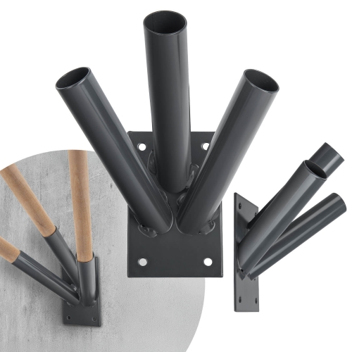 Uchwyt potrójny do flag GRAFIT - na flagę