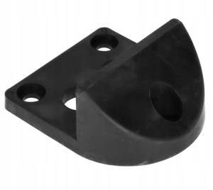 STOPER OGRANICZNIK OGUMOWANY ODBOJNIK DO BRAMY 15x13x6.6 STAL GUMA