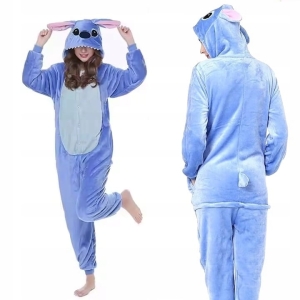 PIŻAMA JEDNOCZĘŚCIOWA KIGURUMI ONESIE KOMBINEZON DAMSKI KOSTIUM STICH STICZ