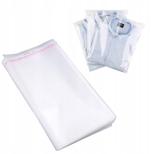 WORECZKI FOLIOWE TOREBKI ZAKLEJANE CELOFANOWE 20x36 CM OPAKOWANIE 100 SZTUK