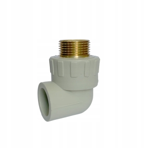 KOLANO PP-R 90° GZ 25X3/4 KOLANKO DO RUR GWINT ZEWNĘTRZNY FI 25 MM 3/4”