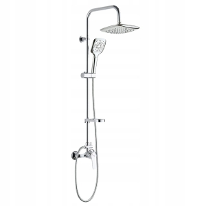 KOLUMNA NATRYSKOWA FIONA PRYSZNICOWA NATYNKOWA ŁAZIENKOWA Z BATERIĄ CHROM