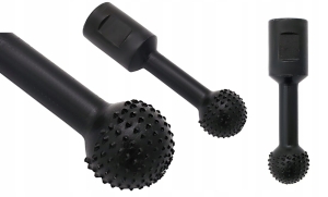 TARNIK DO SZLIFIERKI KĄTOWEJ 25 MM KULISTY FREZ DO DREWNA M14 STAL WĘGLOWA