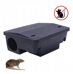 STACJA DERATYZACYJNA NA TRUTKĘ KARMNIK NA MYSZY SZCZURY PUŁAPKA XXL DUŻA