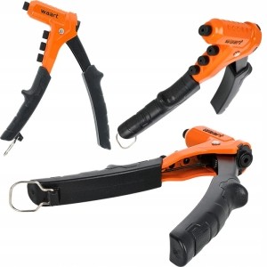 NITOWNICA DO NITÓW STALOWYCH I ALUMINIOWYCH RĘCZNA 200 MM 2,4-4,8 MM