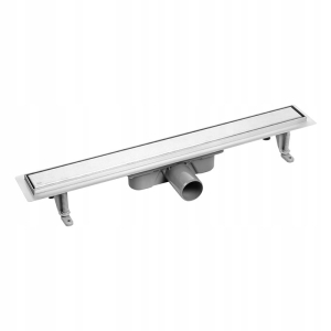 ODPŁYW LINIOWY ŁAZIENKOWY PRYSZNICOWY ODWODNIENIE PRYSZNICA 90 CM INOX