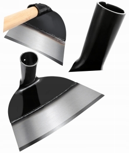 MOTYKA HACZKA KOPACZKA OGRODOWA DO PIELENIA PLEWIENIA ROŚLIN CHWASTÓW 26 CM