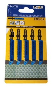 BRZESZCZOT DO WYRZYNARKI 5 szt HSS CHWYT T METAL