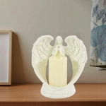ANIOŁ LED FIGURKA DEKORACYJNA ŚWIECZNIK ŚWIECA ANIOŁEK FIGURKA 16 CM