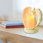 ANIOŁ LED FIGURKA DEKORACYJNA ŚWIECZNIK ŚWIECA ANIOŁEK FIGURKA 16 CM