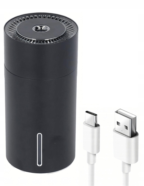 NAWILŻACZ POWIETRZA MINI DYFUZOR ZAPACHOWY SAMOCHODOWY PRZENOŚNY USB